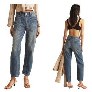Pilcro The Wanderer Cargo Distressed Jeans - Size 27 NWOT